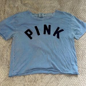 Pink crop top